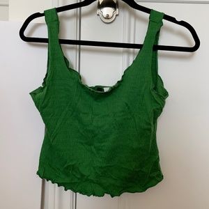 BDG Green Crop top